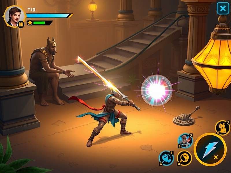 Lamp Light Legends combat gameplay showing special abilities